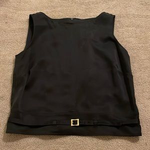 DANABUCHMAN black buckle tank top (size 8)